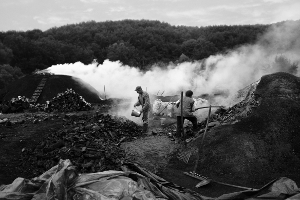 Charcoal Burners in Romania